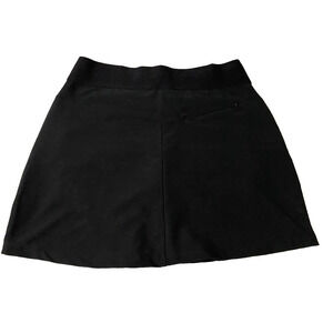Greg Norman Skort Womens Medium Black Golf Tennis Athletic Performance Skirt EUC